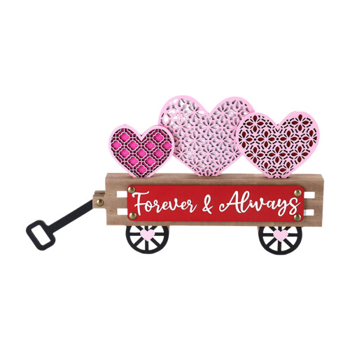 Valentinstag-Holztischschilder, Valentinstag-Dekorationen,