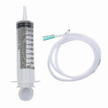 100ml velká stříkačková opakovaně použitelná pumpa s 1m hadičkou pro měření krmení
