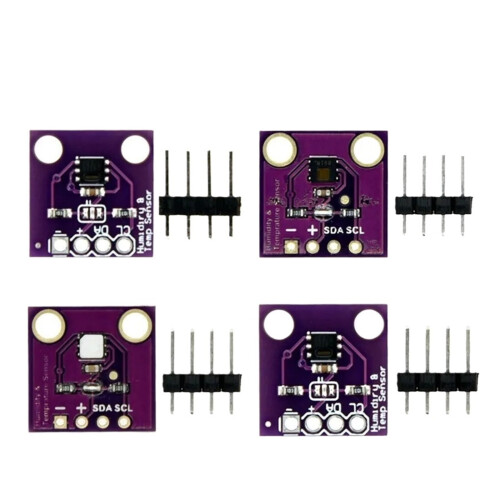 Sensor de temperatura e umidade I2C HDC1080/Si7021/SHT20/HTU21D 1