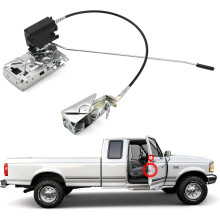 F4TZ-15219A64-A Sestava zámku dveří, přední pravý (RH) pro Ford F350/F250 1992–1997, F150/Bronco 1992–1996 — Kompatibilní s vozy Ford