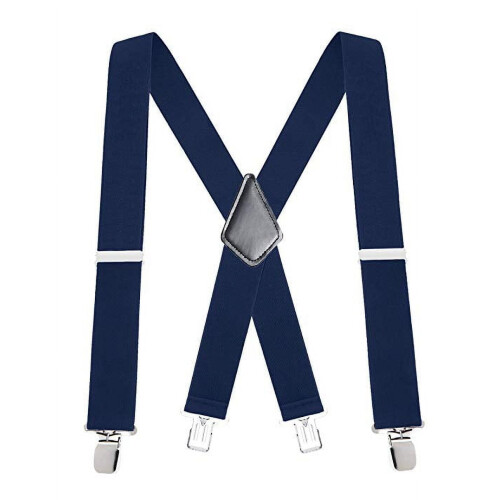 2 τεμάχια ανδρικές κλασικές τιράντες X-Back4Metal Clip - Ρυθμιζόμενες ελαστικές τιράντες 1