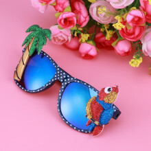 Lightweight Makeup Eyeglasses with Soft Texture for Funny Festival and Dance Party Wear