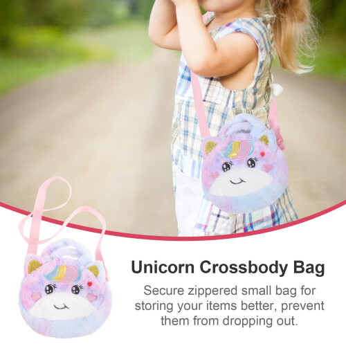 Bolsa pequena de pelúcia para moedas, lazer e compras - 1 conjunto 2