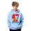 Kids Hooded Pullover Sweatshirt – Soft Fleece, Casual 3