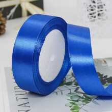 25 Slat Ribín Satin Aon-Aghaidhe 0.98" le haghaidh Fillte Bronntanais, Bainiseacha, Boghaí & Bouquets – 1 Rolla