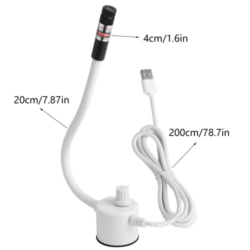 Magnetisk symaskinlys med justerbar linje 2