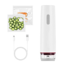 Sigillatrice sottovuoto portatile con 30 sacchetti e cavo USB