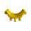 Practical Smiling Sponge Holder Sustainable Cleaning-Yellow 1