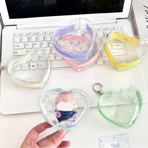 Pochette de présentation transparente en PVC avec porte-clés 2