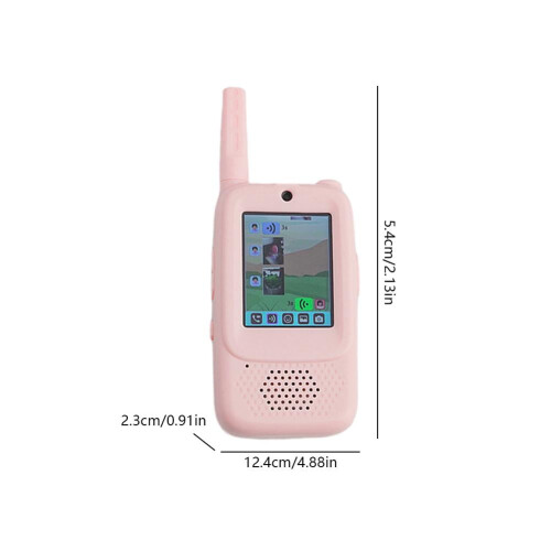 Παιδικά βιντεο-walkie talkie, συσκευασία 2 τεμαχίων, επαναφορτιζόμενα παιχνίδια 1