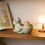 Ceramic bunny egg cup for soft-boiled eggs 2