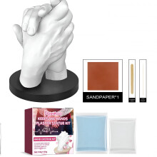 Kit per calchi di mani – Set di stampi in gesso fai da te per coppie e