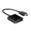 Μετατροπείς προσαρμογέα HDTV σε VGA 1080P Έξοδος υπολογιστή, αποκωδικοποιητής, υποδοχή 4