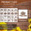 Flower Stencils Reusable Large 3 Patterns 3