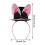 Påskeharepannebånd med 3 avtakbare egg 3