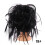 Chignon synthétique décoiffé, chouchou élastique, chignon lisse, postiche, extension de queue de cheval 2