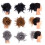 Chignon synthétique décoiffé, chouchou élastique, chignon lisse, postiche, extension de queue de cheval 4