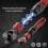 3/8inch Drives Socket Ratchets Extendable Handle Wrench Quick Releasing Reversible Gear Spanner Mechanical Tool 6