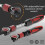 3/8inch Drives Socket Ratchets Extendable Handle Wrench Quick Releasing Reversible Gear Spanner Mechanical Tool 8