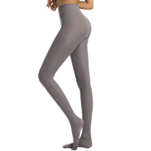 Seductiva Panty voor Dames, Semi-transparante Leggings voor Meisjes, Effen Kleur, Panty met Voetjes, Panty, 1 stuk