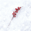 Artificial Red Berry Stems Christmas Decor 12 pcs 4