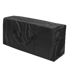 Waterdichte opbergtas voor tuinkussens met ritssluiting en handvat, 173 x 51 x 76 cm, PVC-vrij, geschikt voor tuinmeubelen.