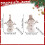 Snowman Gnome Figurine with Bobble Hat – Festive Tabletop 3