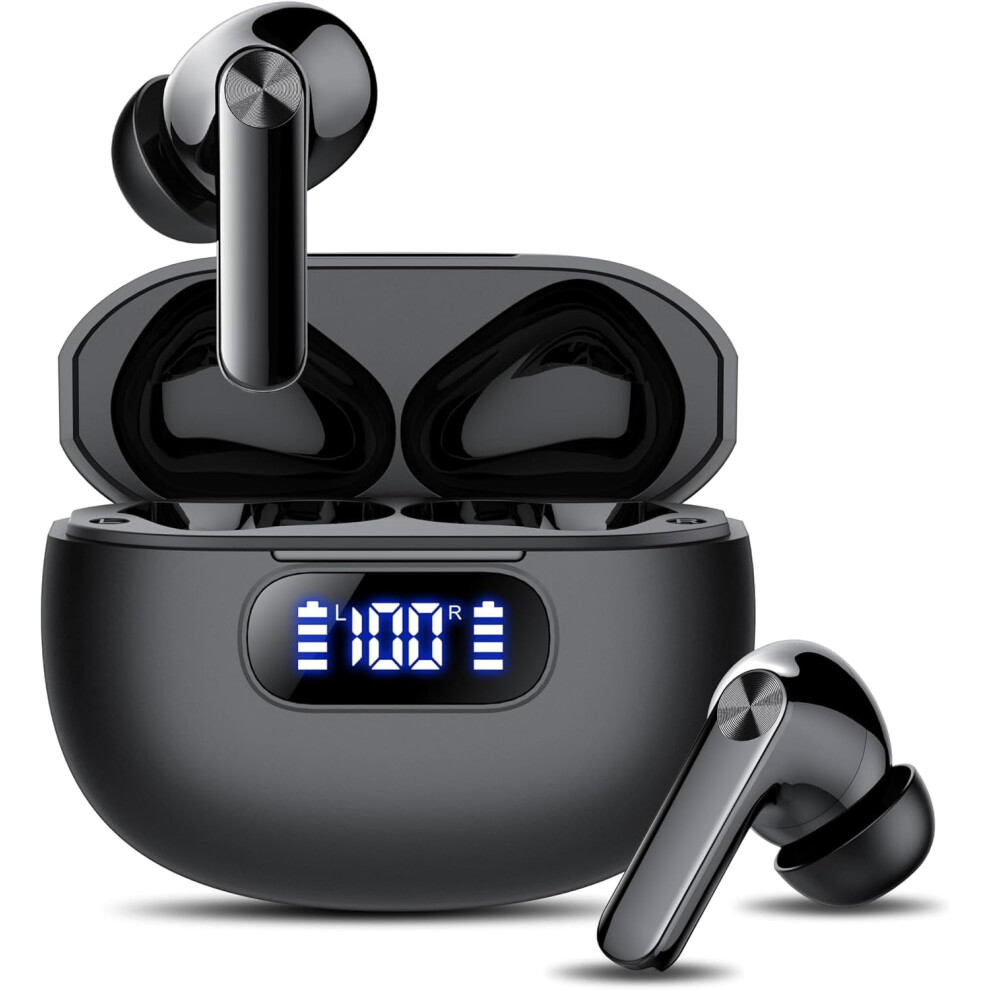 Wireless Earbuds Bluetooth 5.3, Led Power Display, 48H Playtime, Ip7 Waterproof, 4-Mic Enc, Hifi Stereo Â Compatible With Iphone & Android 9422877815654