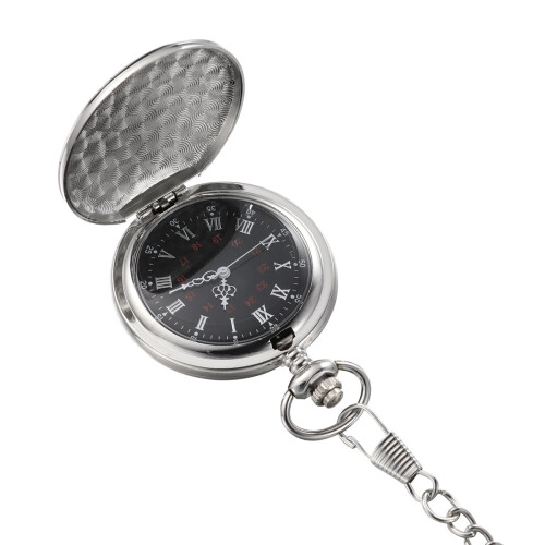 Vintage Pocket Watch with Retro Chain 1 Pc 2