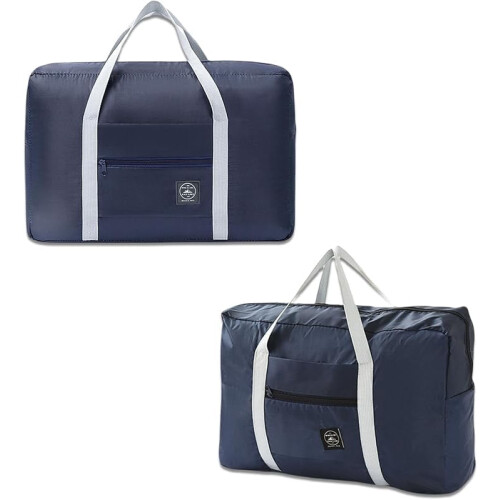 Πτυσσόμενη τσάντα ταξιδιού Duffel 2 τεμαχίων με μανίκι καροτσιού, ελαφριά
