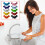 Practical Smiling Sponge Holder Sustainable Cleaning Tool-Blue 3