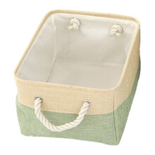 Bacs de rangement pliables, paniers de rangement pour jouets, livres, serviettes, couches, panier Ă linge sale pour chambre - vert