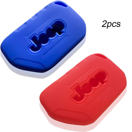 Étui en silicone pour télécommande sans clé Jeep Wrangler JL/Gladiator JT 2