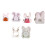 Moules en forme de lapin en Silicone, Surfaces-rond 2