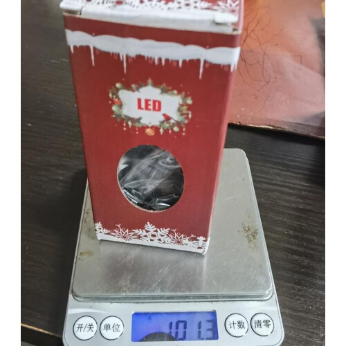 Φωτιζόμενη χιονόμπαλα διακόσμησης με γκλίτερ, με μπαταρία/USB, 2x5,5 ίντσες, για 1