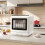 Homcom HOMCOM Countertop Dishwasher with Dual Water Supply and 6 Programs, White 1