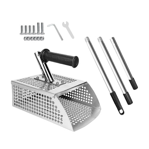 Customizable Metal Finding Sand Tool With Comfortable Handle For