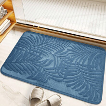 Alfombra de baño antideslizante súper absorbente para la entrada del baño y el aseo, alfombra de entrada de secado rápido que absorbe el agua,