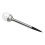 Solar-Gartenleuchten, rund, Glas, LED, 6er-Pack 7