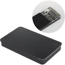 Art Projects Model Coloring Clip Long Tail-15 pieces set black