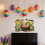 Easter bunny wall decals 15.7x24 inch 5