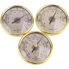 2,83 inch analoge barometer, thermometer en hygrometer voor thuis, kantoor, vissersboot, terras – geschikt voor gebruik binnenshuis