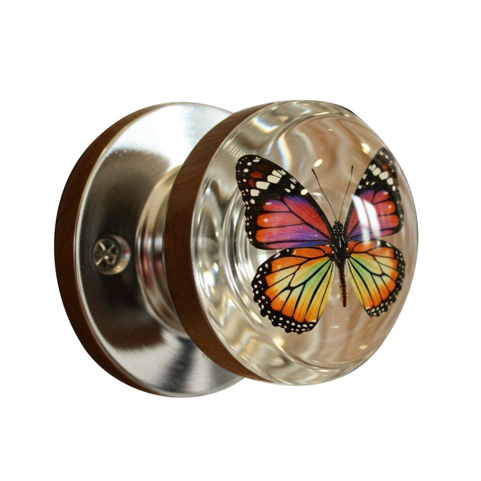 Nature Themed Flower Door Knob Retro Styles Round Bedroom Decoration Handcraft Artistics Door Handle Home Renovations 9555307464600