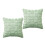 Polyester stoelbeschermers, perfect voor-45x45cm Lichtgroen 1