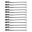 Model Coloring Clip Long Tail Clamp Rubber-12 bendable color cl 1