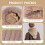 Καπέλο Beanie Upgrade για γυναίκες, Χοντρό ζεστό πλεκτό καπέλο με επένδυση φλις και 5