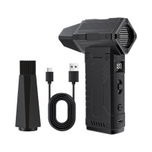 Handheld Fan 130000RPM Outdoor Air Blower Rechargeable-Black