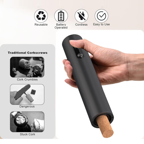 Electric Wine Opener ABS Body 1pc 1