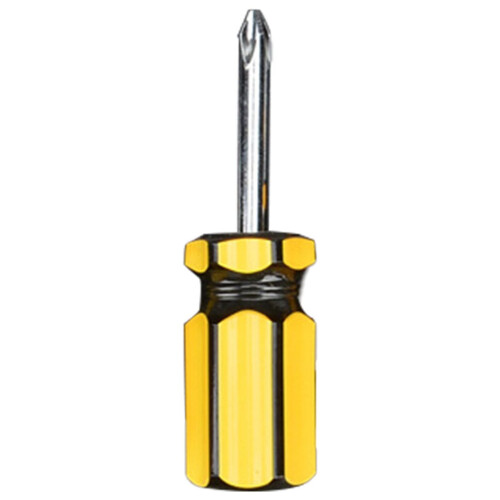 1 Pc Phillips/Flat Head Screwdriver with Non-Slip Soft Grip Handle, 3.3 in – Compatible with Everyday Use