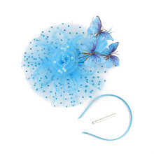 Trendy hoofdtooi voor dameshaaraccessoire met-Meer Blauw